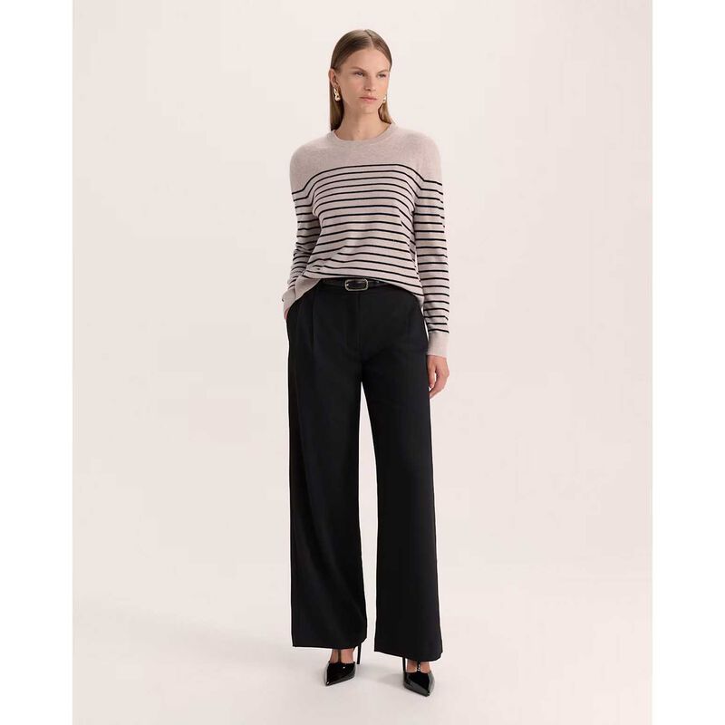 SABA SABA Nora Wool Cashmere Stripe Knit image number 7